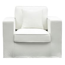 Chiara Slipcover Armchair